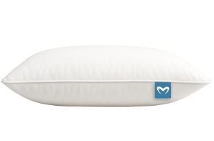 Oreiller MelaSleep au réglage doux, profil bas avec un seul insert